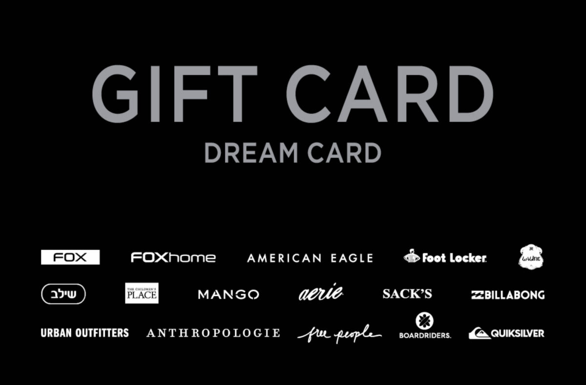⁦GIFT CARD - DREAM CARD בשווי 100 ₪⁩ – תמונה ⁦1⁩