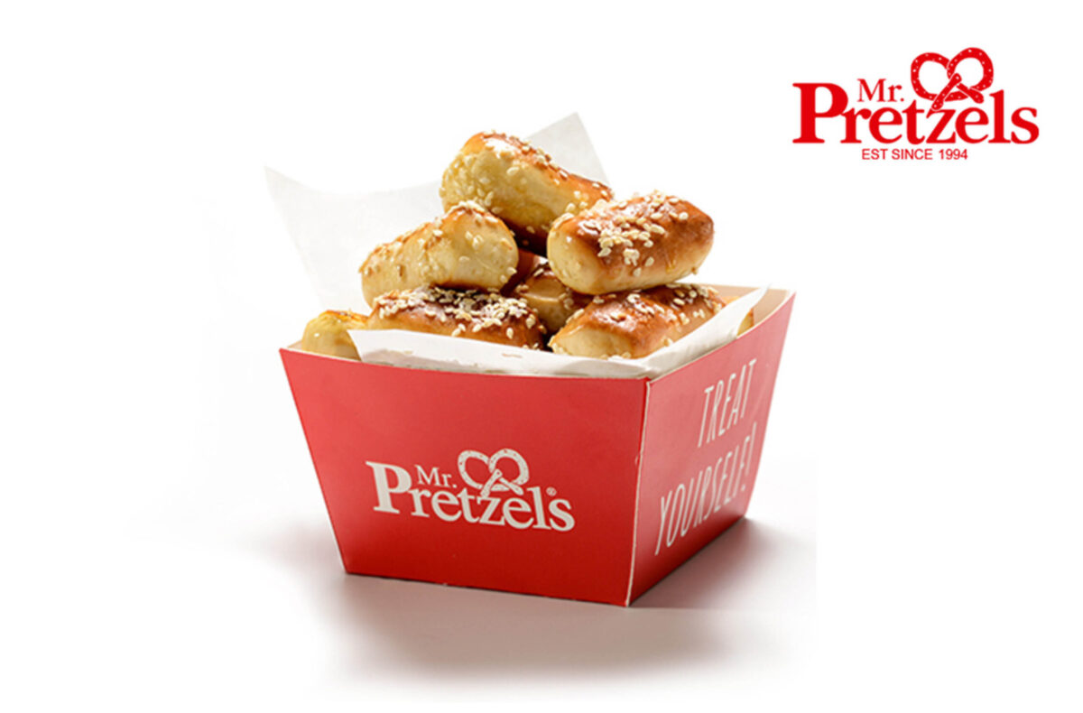 ⁦בייטס M באיסוף עצמי מסניפי רשת Mr.Pretzels⁩ – תמונה ⁦1⁩