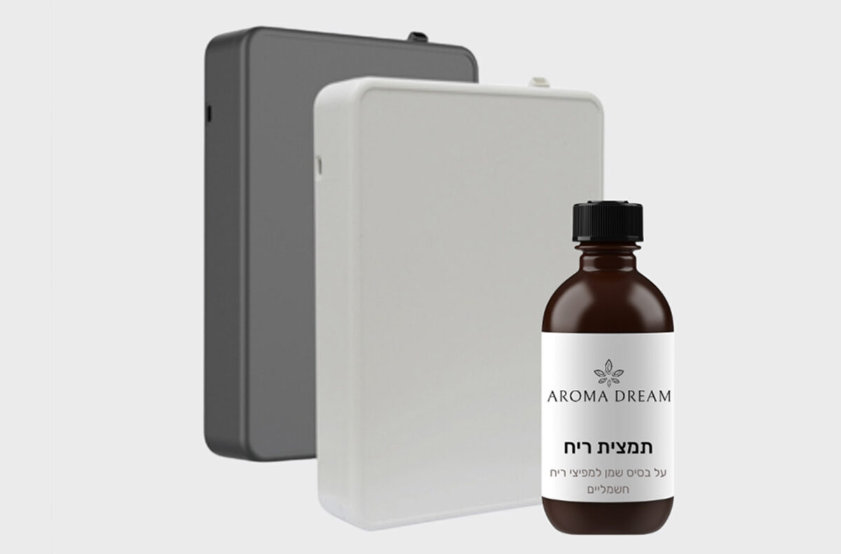 ⁦מפיץ ריח חשמלי לבית+ 0.5 ליטר שמן ריח - AromaDream⁩ – תמונה ⁦1⁩